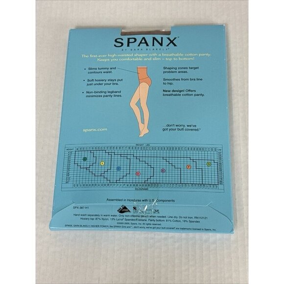 Spanx Higher Power Brief High Waisted Panty Size A Coco 8520 - Picture 5 of 12